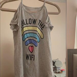 children’s place off the shoulder top